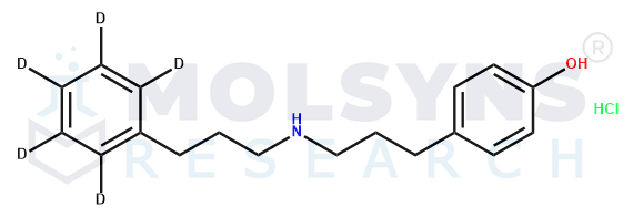 4-Hydroxy Alverine-d5 Hydrochloride