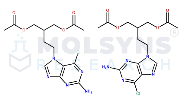6- Chloro Famcyclovir As Mixture of Isomer