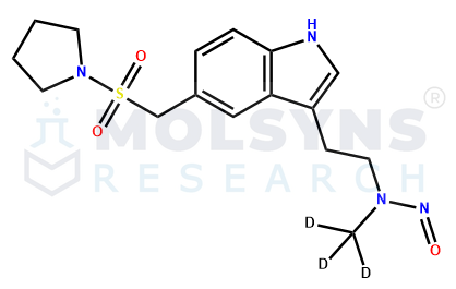 N-Nitroso Almotriptan EP Impurity A-D3