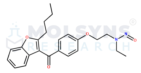N-Nitroso N-Desethyl Amiodarone EP Impurity A