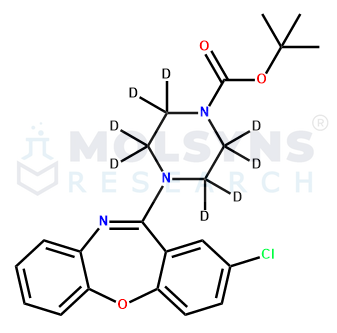 N-Tert-Butoxycarbonyl Amoxapine D8