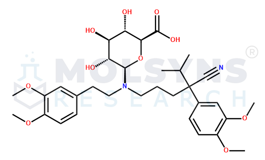 Nor Verapamil N-β-D-Glucuronide