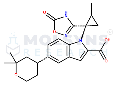Orforglipron Carboxylic Acid (5R,1R,2S) Isomer