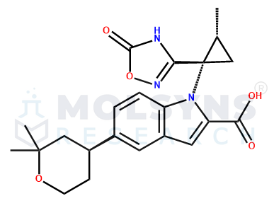 Orforglipron Carboxylic Acid (5S,1S,2R) Isomer