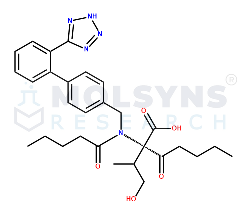 Valeryl 4-hydroxy valsartan
